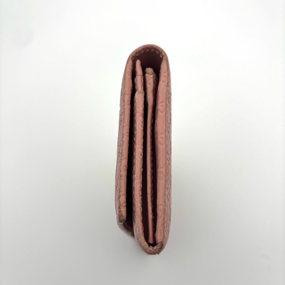 Gucci Pink Leather Wallet with Quilted Design - Picture 6 of 13